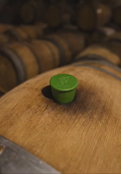 2" Solid Silicone Barrel Bung with Grab Ring | Airtight Stopper for Wine & Beer Aging & Long-Term Storage