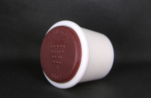 Fermenting Ventilating Tall Bung with Burgundy Top - 5 Pack - Free Shipping